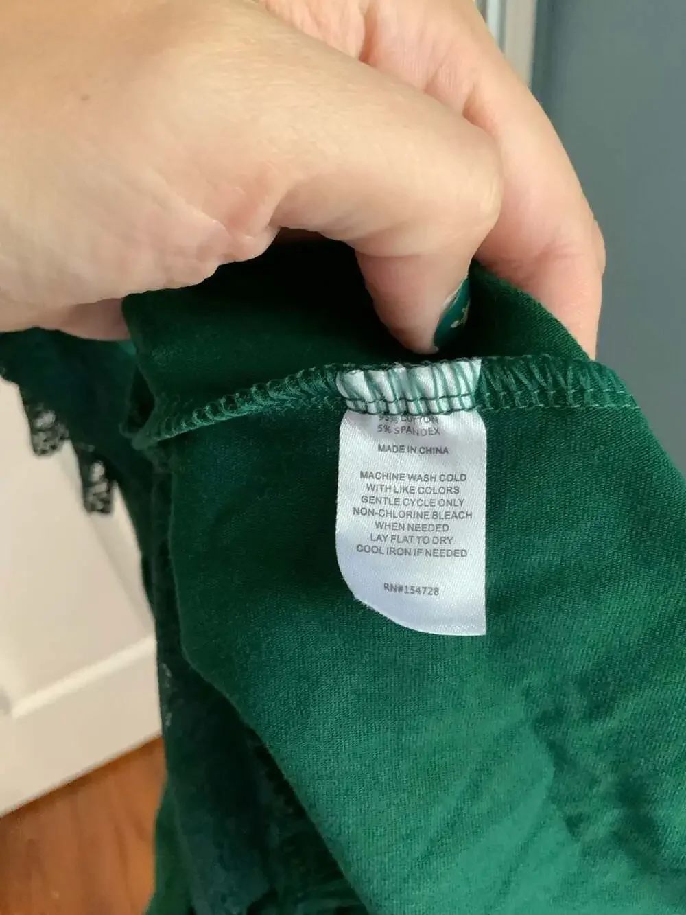 Lilys Blossoms dark green